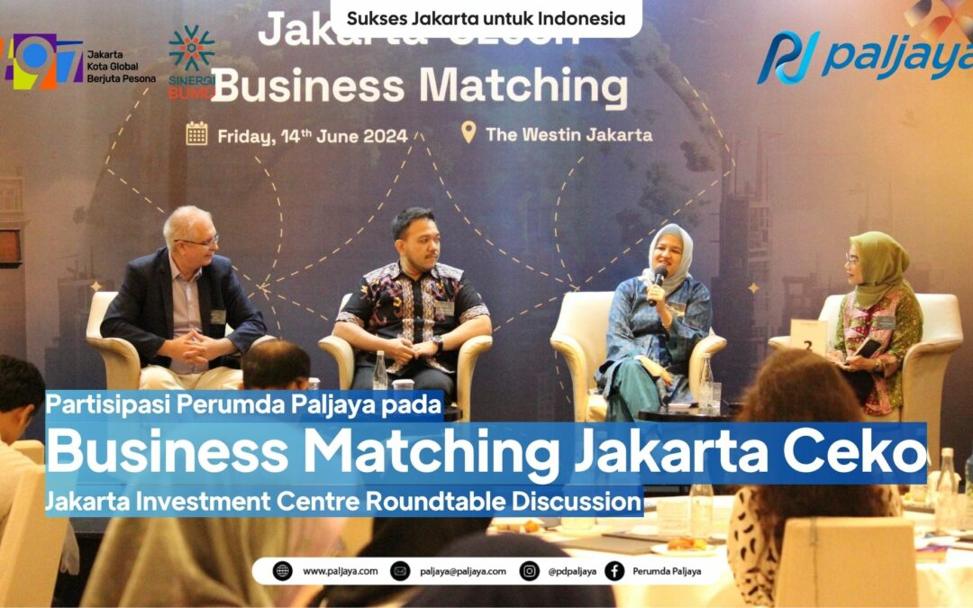 Partisipasi Perumda Paljaya pada Business Matching Jakarta Ceko