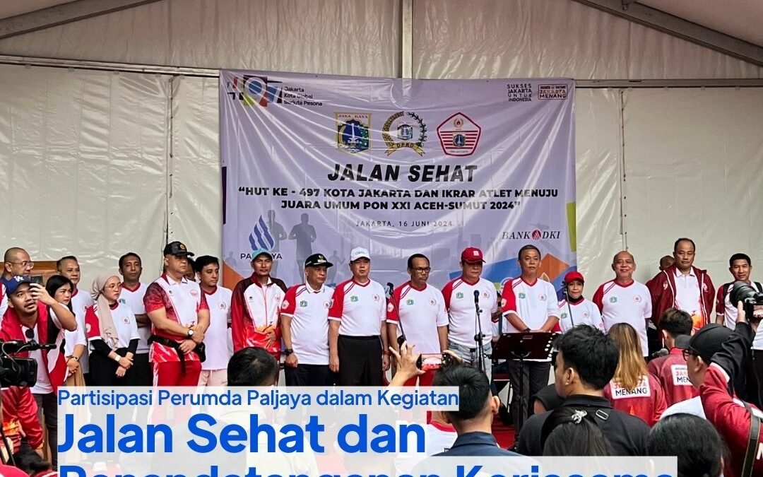 Jalan Sehat dan Penandatanganan Kerjasama antara BUMD dan KONI Prov. DKI Jakarta untuk Para Atlet Berprestasi